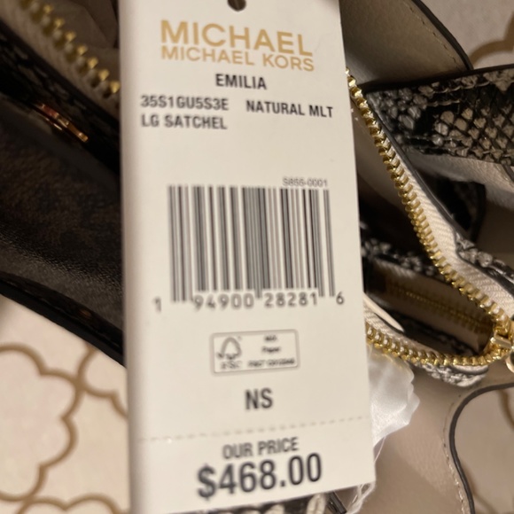 Michael Kors Emilia LG Satchel - Picture 4 of 4